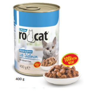 ROCAT SOMONLU KEDİ KONSERVE 400G CHUNK